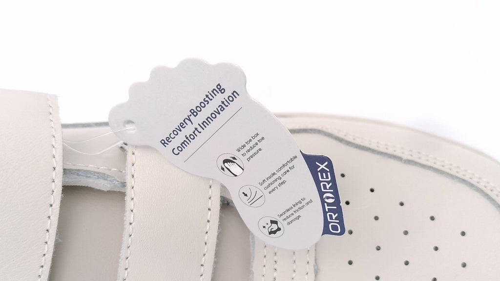 Ortho + Rest Scarpe in pelle autentica per diabetici Scarpe da passeggio Scarpe da passeggio Scarpe da boxe larghe